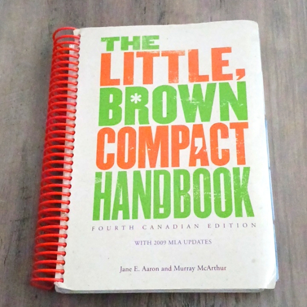 The Little Brown Compact Handbook, Fourth Canadian Edition